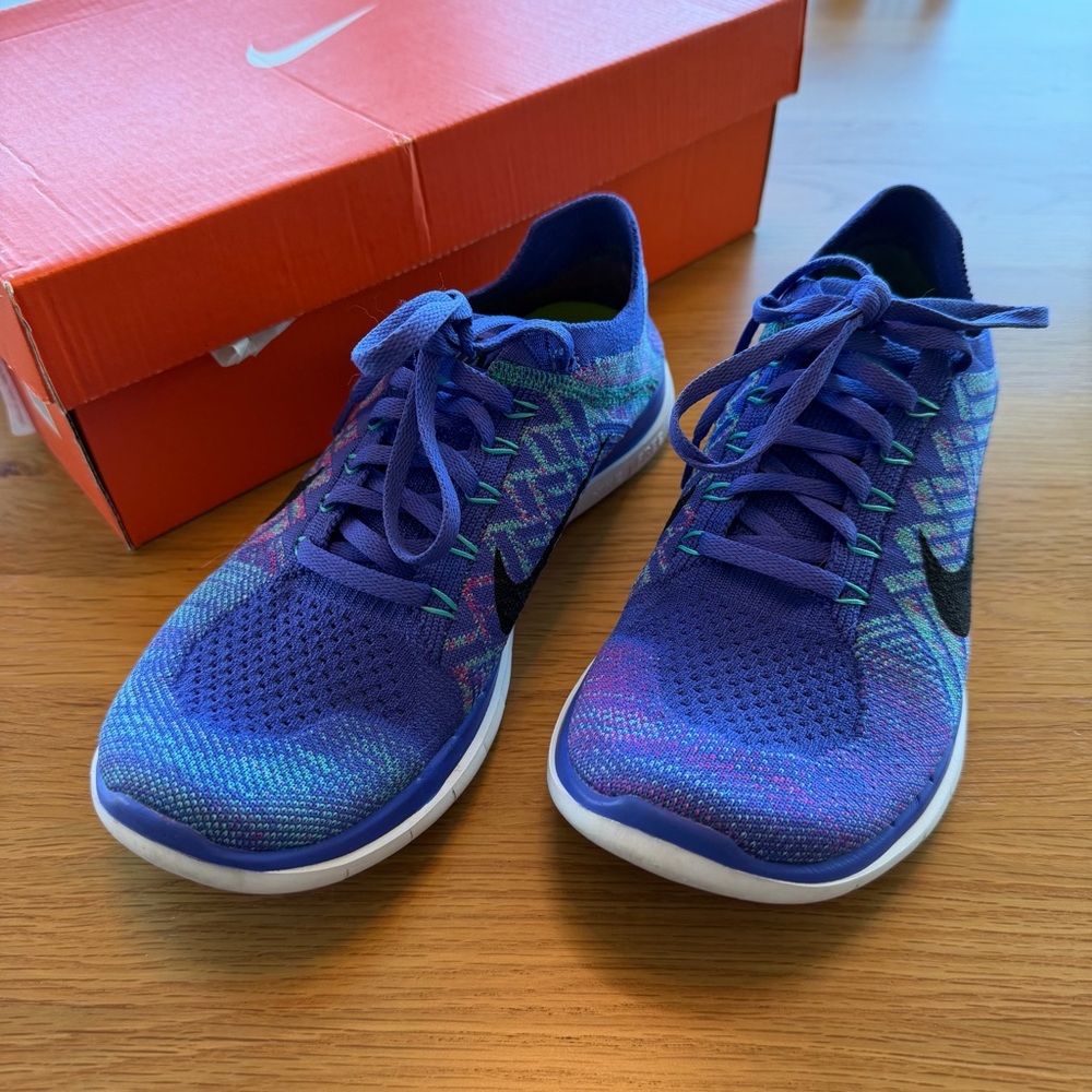 Nike Free 4.0 Flyknit Size 9 Great Condition with Box - Picture 3 of 7